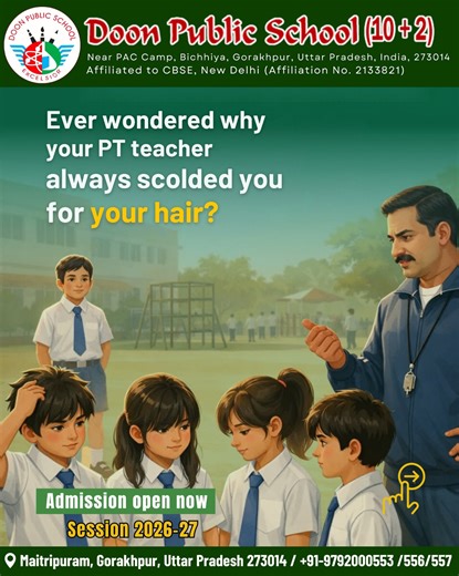 Doon Public School Gorakhpur | Ever wondered why school rules mattered so much? Tying shoelaces. Standing in line. Finishing homework. Respecting teachers. Being on... | Instagram