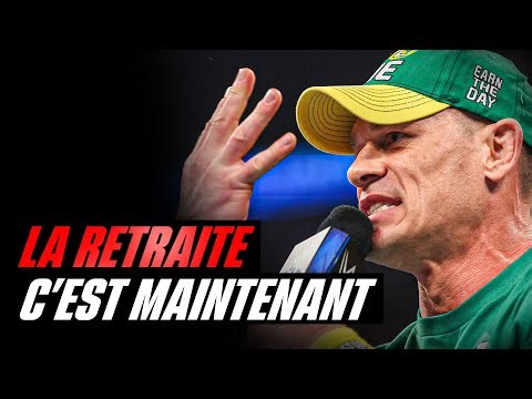 John Cena : La retraite, c'est MAINTENANT !