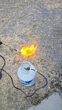 How To Assemble Propane Weed Torch