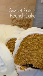 🍠 This ultra-moist sweet potato pound cake with cream cheese icing is the only fall baking project you need. Recipe in the comments 😋 #CookingWithDimples #SweetPotatoPoundCake #PoundCakeRecipe #FallBaking #CakeLover #CreamCheeseFrosting #Foodie #DessertGoals #BakingFromScratch #ComfortFood | Cooking with Dimples