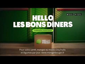 Hello les bons dîners ! HelloFresh Film Publicitaire 2024