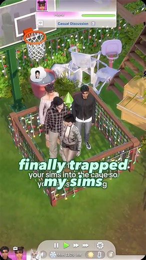 𓍯𓂃velvie | finally trapped my sims🤭 #sims4 #sims4cc #sims4mods #sims4story #simscommunity | Instagram
