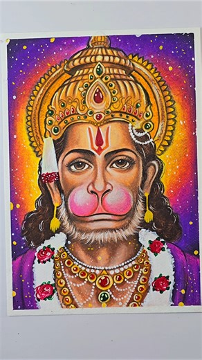 Jay Shree Hanuman #shorts #hanuman #hanumanchalisa #hanumanji #lordhanuman #drawing #art