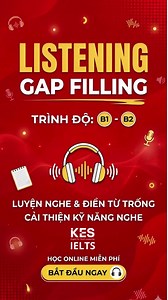 Luyện nghe IELTS Listening cùng IELTS IKES – Practice