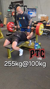 23K views · 318 reactions | Brett Worland benching 255kg at 100kg | Powerlifting World | Facebook