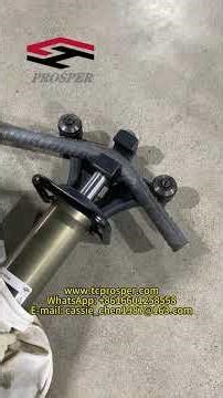 Portable Hydraulic Electric Rebar Bending Machine 40MM Metal Steel Bar Bending Machine #tools