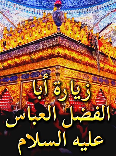 زيارة الامام العباس عليه السلام #زيارة_ابا_الفضل_العباس #قمر_بني_هاشم #ياابا_الفضل_العباس #اهل_البيت_عليهم_سلام #اللهم_صل_على_محمد_وآل_محمد