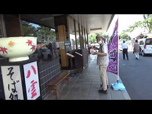 超古代文明1021 出雲④ 出雲大社の高層神殿(13C復元模型5案)直径約3m三本組(本殿手前)参拝と神楽殿の大注連縄 古代出雲歴史博物館へ (竹取翁博物館 国際姫学会)2021.7.31