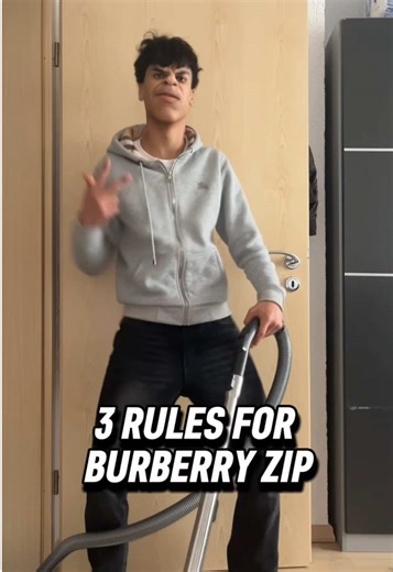 3 RULES FOR BURBERY ZIP |💸320 25% COUPON IN BIO #fyp #goviral #litbuy #burberryzipper #fashion