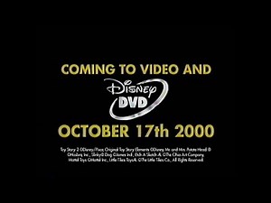 Toy Story 2 (1999) VHS & DVD Trailer #2