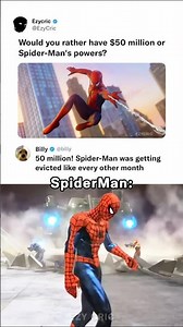 The moment spiderman realized 😥