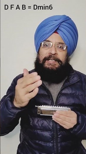 Playing chords on C scale 12 hole chromatic harmonica