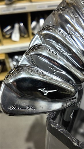 GOLF Partner USA on Instagram: "Experience the pure feel of a true player's iron with the Mizuno Pro 221.⛳️ A classic muscleback design forged for precision, control, and exceptional feedback at impact. Crafted with Mizuno’s Grain Flow Forged process, it delivers a soft, responsive feel trusted by skilled golfers.🏌️‍♂️ Explore the Mizuno Pro 221 Iron Set at golfpartnerusa.com."