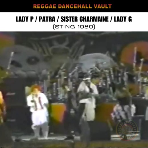 Reggae Dancehall Vault on Instagram: "4 The hard Way (Lady P, Patra, Sister Charmaine & Lady G at Sting 1989) #reggae #dancehall #jamaica #riddim #reggaesting #sistercharmaine #patra #fblifestyle #reggaedancehallvault ❤️💚💛"