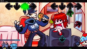 [FNF]晃眼警告！！！超多特效超晃眼的last_chance！光流补帧