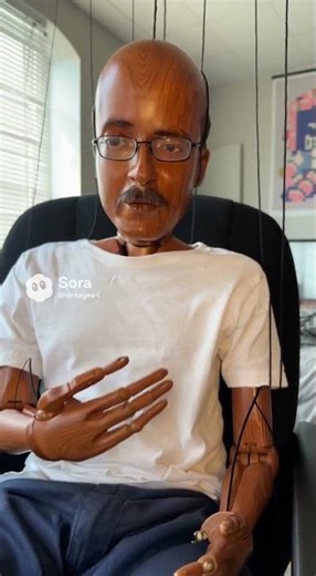 puppet Ricky 🤣 #aigenerated #funny #aishorts #aivideo