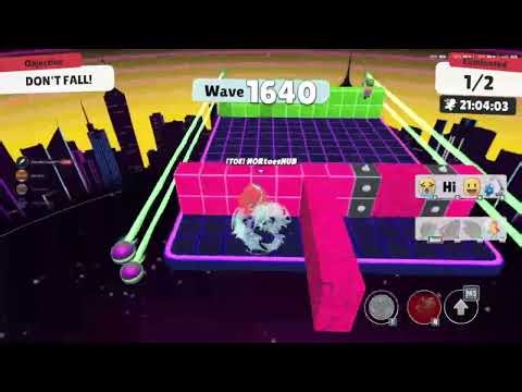 Block Dash Endless Beta Old World Record V0.91 2040 Waves With ‪@NORpotetoGaming‬