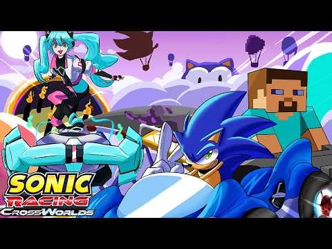 I Raced A Sonic PRO in The New Sonic Racing CrossWorlds Game..
