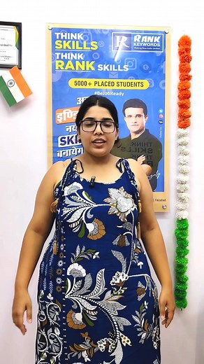 🏆 Spotlight on Success! Congratulations to our brilliant student for acing the challenge at Rank Keywords Institute! 🌟 | Rank Skills India