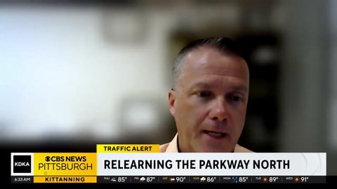 Parkway North traffic changes coming this weekend
