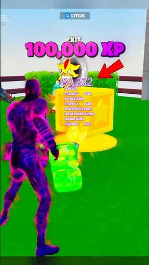 He STOLE my KLOMBO Sprite & Got Level 100 on the BEST XP Map in Fortnite Chapter 7 Season 4 😭