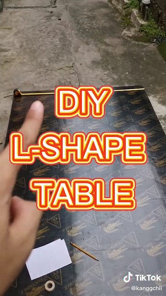 L-SHAPE TABLE #fyp #foryoupage #tiktok