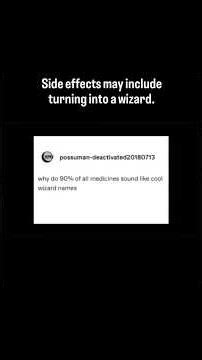 Drop the wildest medication name you’ve heard #funny #memes #fyp #relatable #medicinehumor