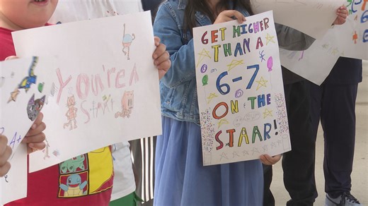 China Spring Elementary hosts a 'STAAR parade' to ease stress and boost confidence