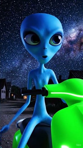 Alien Scooter Landing Gone Wrong