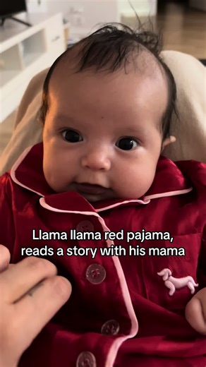 My little llama 🦙❤️ #fyp #baby #llamallamaredpajama