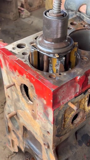 3.9K views · 21 reactions | Engine Block Sleeve Bor Polishing, | Heavy Motion | Facebook