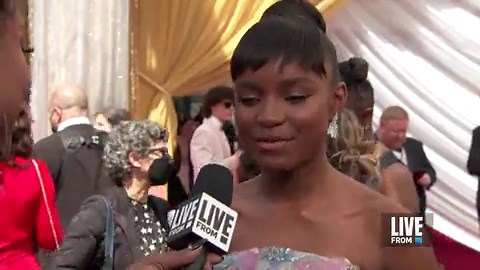 Saniyya Sidney STUNS in Fairytale Gown at Oscars 2022