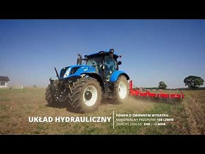 New Holland T6.160 Dynamic Command – uniwersalny ciągnik z 6-cylindrowym silnikiem