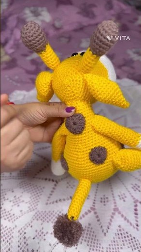 Cutest Crochet Giraffe Ever! 🦒