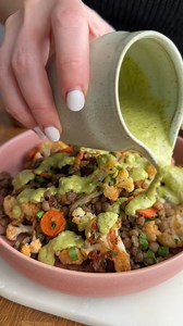 This Lentil Salad with Warm Roasted Veggies is bursting with fresh herbs, hearty French lentils, and vibrant flavors. It is perfect as a healthy side dish or even as a main course! The creamy Green Goddess dressing adds so much flavor and makes meal-prepping this recipe even easier! Ingredients Lentil Salad Ingredients: ▢Large head of cauliflower, cut into bite-sized pieces ▢2 carrots, thinly sliced ▢1 tablespoon extra-virgin olive oil ▢1 tablespoon maple syrup ▢½ teaspoon salt ▢½ teaspoon cumin