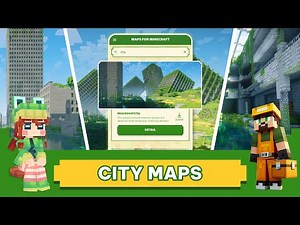 Minecraft PE Master Maps for ABANDONED Cities and Safe Houses