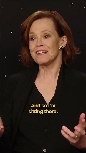Sigourney Weaver refusing to call Grogu a puppet 😭 "He’ll always be a colleague” #shorts