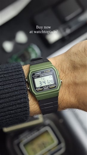 Watchtopia on Instagram: "NEW CASIO F-91 GREEN & Many More 👉 Now available at WATCHTOPIA.IN! All Watches come with 2 Years Brand Warranty, Extendable for 6 months using the Warranty Card QR Code! +enjoy FREE SHIPPING on all New Casio Watches! Drop down a comment with a model that you’d want us to bring to the website!👇 #watchtopia #casiowatches #casiovintage #casio #casioindia #casiof91 #f91 #gshock #casiogshock #casiowatch #casioedifice #casiowatches #casioroyale #casiof91w #casiodigital #cas