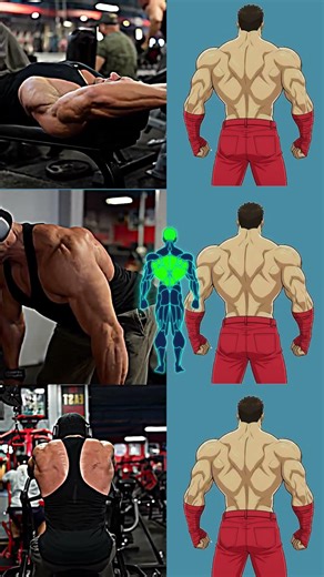 The ONLY 3 Back Exercises You Need 🚀 #shorts #fitness #motivation