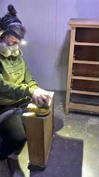 This vintage oak dresser got a full second life