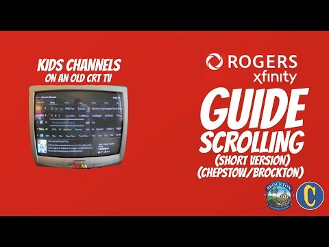Rogers Xfinity - Kids Channel Guide Scrolling, Chepstow, ON (Short) (April 25, 2026) (REUPLOADED)