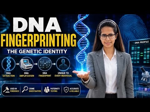 DNA Fingerprinting 🧬 | Principle, Process & Applications | 3D Animation Explained