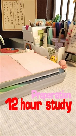 12 hour study day#aesthetic #12hourstudy#aestheticstudy #studyvlog #minivlog