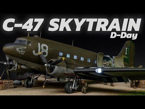 C-47 D-Day Diorama 1/48 - FULL BUILD