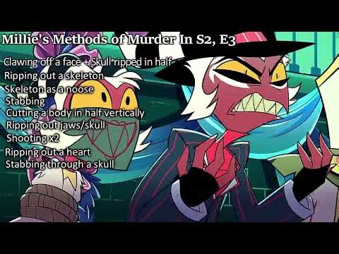 Helluva Boss → All of Millie's Murder Methods「S2, E3」