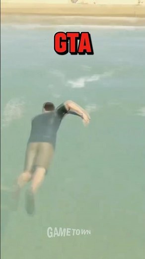 What Happens When You Swim in Every GTA Game? #swimming #gta #gta5 #gaming #gamingpc