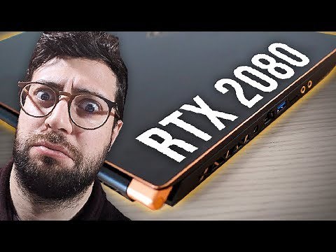 The most powerful gaming laptop is... ultra-thin! I RTX 2080 MSI GS75