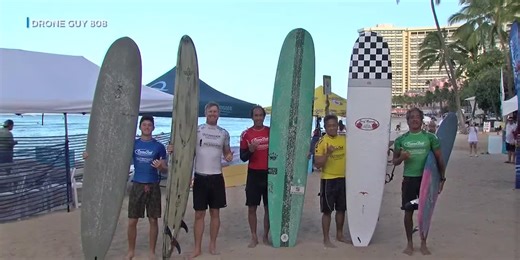 Team HNN competes in Legends Surf Classic at Duke's Oceanfest
