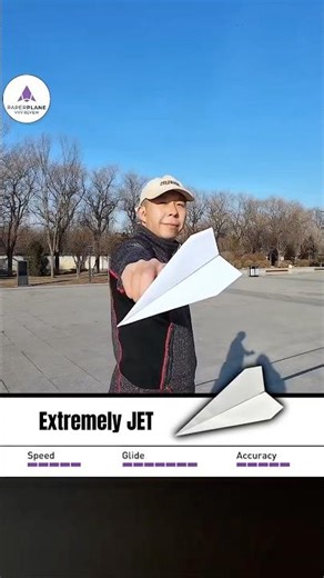 How to fold a paper airplane to fly extremely far EASY #vvvreview