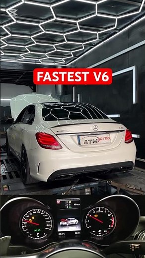 C43 AMG GETS STAGE 1 ECU TUNE #ecu #stage1 #c43 #amg #dyno #tuned
